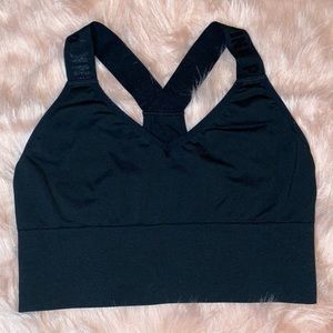 Victoria Secret Pink Logo Strap Sports Bra Large